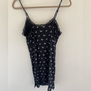 Wild fable butterfly dress black and white medium